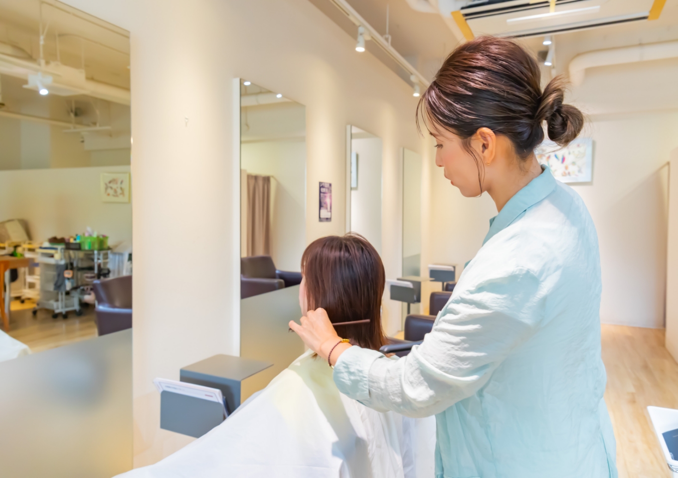 働く環境 通いやすく、地域密着